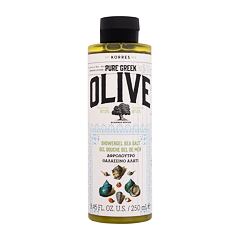 Duschgel Korres Pure Greek Olive Shower Gel Sea Salt 250 ml