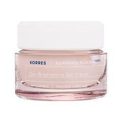 Crème de jour Korres Apothecary Wild Rose Day-Brightening Gel-Cream 40 ml