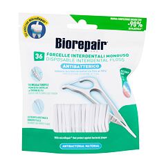 Fil dentaire Biorepair Antibacterial Disposable Interdental Floss 36 St.