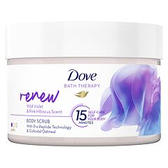 Körperpeeling Dove Bath Therapy Renew Body Scrub 295 ml