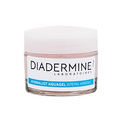 Gesichtsgel Diadermine Hydralist Hydrating Aqua Gel 50 ml Beschädigte Schachtel