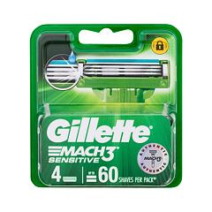 Ersatzklinge Gillette Mach3 Sensitive 4 St.