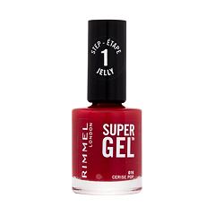 Nagellack Rimmel London Super Gel STEP1 12 ml 016 Cerise Pop