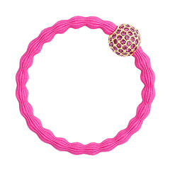 Haargummi By Eloise London Bling Charms Disco Ball 1 St. Fuchsia
