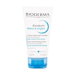 Crème mains BIODERMA Atoderm Ultra-Nourishing Cream 50 ml boîte endommagée