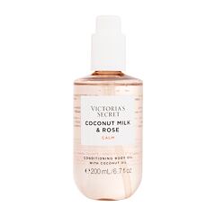 Körperöl Victoria´s Secret Coconut Milk & Rose Calm Conditioning Body Oil 200 ml