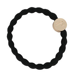 Élastique à cheveux By Eloise London Letter Charms Gold 1 St. J Black