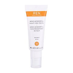 Nachtcreme REN Clean Skincare Radiance Wake Wonderful Night-Time Facial 40 ml