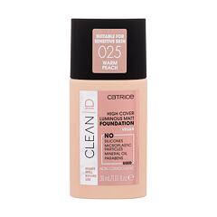Make-up Catrice Clean ID Luminous Matt 30 ml 025 Warm Peach