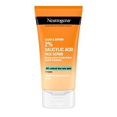 Peeling Neutrogena Clear & Defend Facial Scrub 150 ml