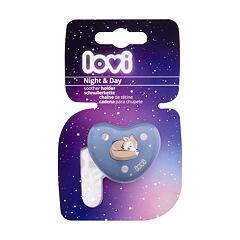 Attache sucette LOVI Night & Day Soother Holder Girl 1 St.