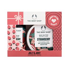 Duschgel The Body Shop Strawberry  Jolly & Juicy 60 ml Sets