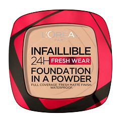 Fond de teint L'Oréal Paris Infaillible 24H Fresh Wear Foundation In A Powder 9 g 130 True Beige