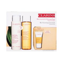Lait nettoyant Clarins My Cleansing Essentials Normal Skin 200 ml Sets