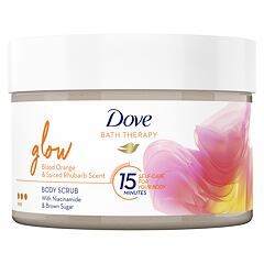 Körperpeeling Dove Bath Therapy Glow Body Scrub 295 ml
