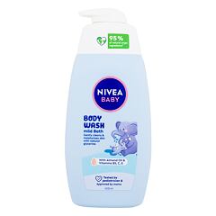 Gel douche Nivea Baby Body Wash Mild Bath 450 ml