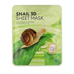 Gesichtsmaske Missha Snail 3D Sheet Mask 23 g