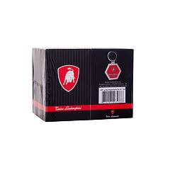 Schlüsselanhänger Lamborghini Las Vegas Keychain Set Hexagonal 10 St. Grey