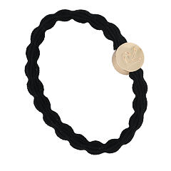 Élastique à cheveux By Eloise London Letter Charms Gold 1 St. E Black