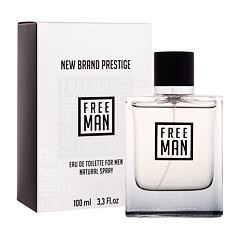 Eau de Toilette New Brand Parfums Prestige Free Man 100 ml
