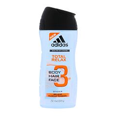 Gel douche Adidas 3in1 Total Relax 250 ml