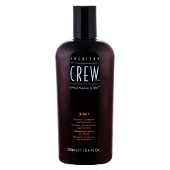 Shampooing American Crew 3-IN-1 250 ml