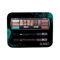 Fard à paupières 2K Night & Day 8,16 g Sunset Sets