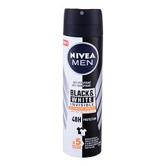 Antiperspirant Nivea Men Invisible For Black & White Ultimate Impact 48h 150 ml