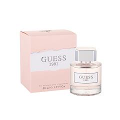Eau de toilette GUESS Guess 1981 50 ml boîte endommagée