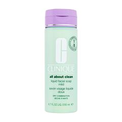 Reinigungsseife Clinique All About Clean Liquid Facial Soap Mild 200 ml