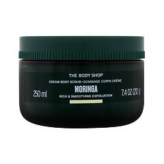 Körperpeeling The Body Shop Moringa Exfoliating Cream Body Scrub 250 ml