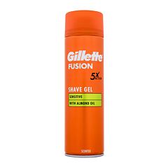 Rasiergel Gillette Fusion Sensitive Shave Gel 200 ml
