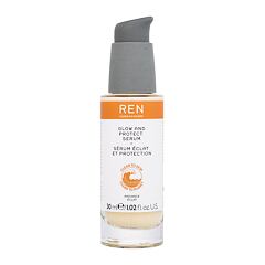 Sérum visage REN Clean Skincare Radiance Glow And Protect Serum 30 ml