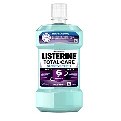 Bain de bouche Listerine Total Care Sensitive Teeth Mild Taste Mouthwash 6 in 1 500 ml
