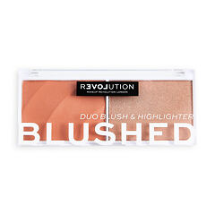Palette contouring Revolution Relove Colour Play Blushed Duo Blush & Highlighter 5,8 g Queen