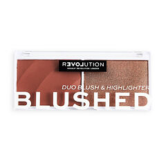 Palette contouring Revolution Relove Colour Play Blushed Duo Blush & Highlighter 5,8 g Baby