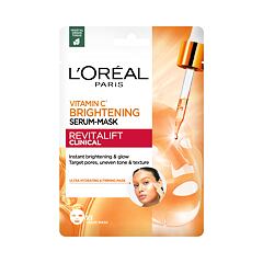 Masque visage L'Oréal Paris Revitalift Clinical Vitamin C Brightening Serum-Mask 26 g