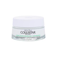 Tagescreme Collistar Pure Actives (Attivi Puri) Salicylic Acid + Niacinamide Cream 50 ml