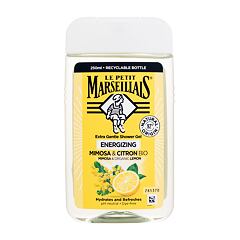 Gel douche Le Petit Marseillais Extra Gentle Shower Gel Mimosa & Bio Lemon 250 ml