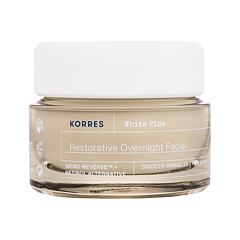 Nachtcreme Korres White Pine Restorative Overnight Facial Cream 40 ml