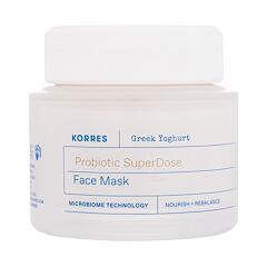 Gesichtsmaske Korres Greek Yoghurt Probiotic SuperDose Face Mask 100 ml