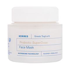 Masque visage Korres Greek Yoghurt Probiotic SuperDose Face Mask 100 ml
