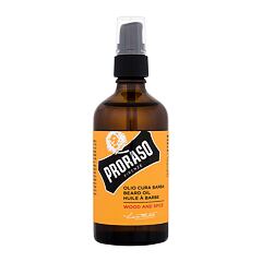 Huile à barbe PRORASO Wood & Spice  Beard Oil  100 ml