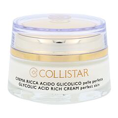Tagescreme Collistar Pure Actives Glycolic Acid Rich Cream 50 ml