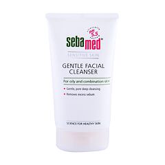 Reinigungsgel SebaMed Sensitive Skin Gentle Facial Cleanser Oily Skin 150 ml