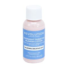 Lokale Hautpflege Revolution Skincare Overnight Targeted Blemish Lotion Calamine & Salicid Acid 30 ml
