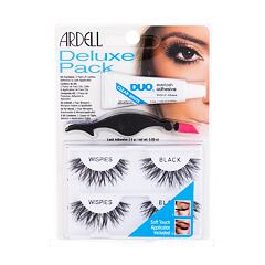 Falsche Wimpern Ardell Wispies Deluxe Pack 2 St. Black