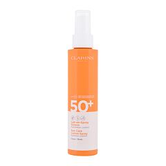Soin solaire corps Clarins Sun Care Lotion Spray SPF50+ 150 ml