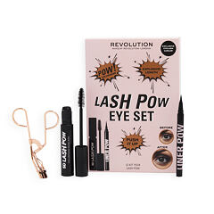 Mascara Makeup Revolution London Lash Pow Eye Set 12,2 ml Super Black Sets