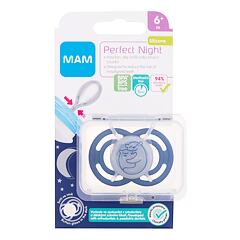 Schnuller MAM Perfect Night Silicone Pacifier 6m+ Bears 1 St.
